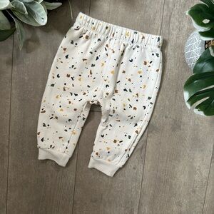 Petit Lem PL Baby Boy’s Speckled Modern Boho Joggers Sweatpants Size 6 Months